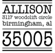 Big Zip Name Square Address Labels Image 2 of 2
